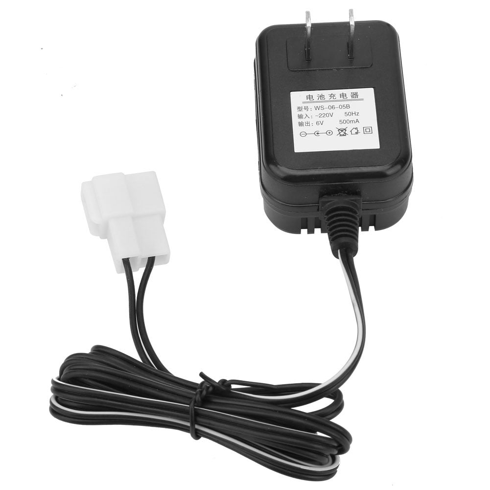 Kids Ride On Car Battery Charger, 6V Wall Charger AC Adapter 220V Charger, For Kids Ride On Car Toy