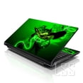 thumbnail image 1 of LSS Laptop Skin Sticker Decal Cover Green Butterflies Fits 17" to 19" Laptops, 1 of 1