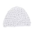 thumbnail image 2 of Esquirla Mesh Crochet Hair Net Curls Hair Wrap Lightweight Soft Elastic Crocheted Cap White, 2 of 8