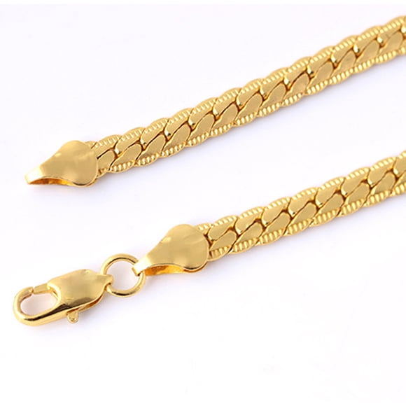 zanvin Mothers Day Gifts,Unisex Men's Punk Gold Bracelet Chain Wristband Bangle Hip Hop Jewelry