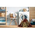thumbnail image 2 of Ahgly Company Tapis Rectangulaire Lavable en Machine Intérieur Transitionnel Rouge Bordeaux, 3 Pieds x 5 Pieds, 2 of 7