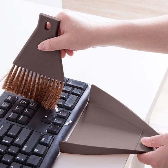 CEHVOM All Purpose Cleaner,Household Cleaners,Plastic Brooms Set Creatives Desktop Brooms Home Keyboard Brush Cleaning Tool