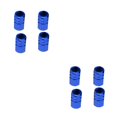 thumbnail image 2 of Youkk 4 Pieces Decorative Tire Caps Exquisite Tyre Part Modifying Accessory Blue 2Set, 2 of 6