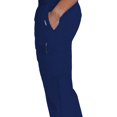 thumbnail image 3 of Landau Essentials 7 Pocket Scrub Pants for Men's: Classic Relaxed Fit, Elastic, Zipper Front, Pull-on Medical 8555, 3 of 5
