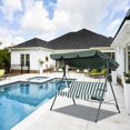 thumbnail image 2 of MesaSe Ruffles Top Rain Cover Waterproof Hammock Sun Shade Outdoor Swing Top Cover, 2 of 10