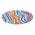 thumbnail image 1 of ziyahi Elastic Edged Waterproof Backed Fitted Table Cover waterproof table cover Cover Tableclothes Style A 1.2m, 1 of 9