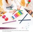 thumbnail image 4 of OUNONA 16Pcs Rhythm Sticks for Kids in Yellow Red Purple Green for Percussion Set, 4 of 4