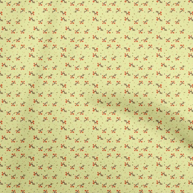 oneOone Velvet Yellow Fabric Asian Japanese Floral Sewing Craft Projects Fabric Prints By Yard 58 Inch Wide