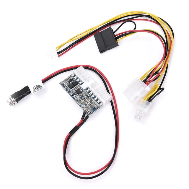 Module d'Alimentation en Ligne Haute Puissance, Module d'Alimentation Industriel, DC-ATX Sans Ventilateur pour MINI Ordinateur Serveur Web Machine Publicitaire