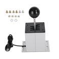 thumbnail image 4 of 6+R Simulateur USB H Levier de Vitesses pour Logitech G29 G920 Volant PC Blanc, 4 of 12