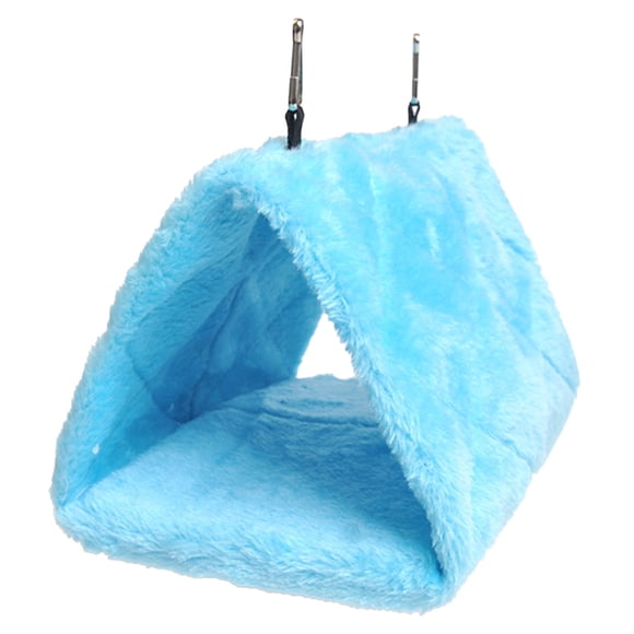 Hanging Bird Bed with Hooks - Flannelette, Warm Insulation, Foldable, for Conure Lovebird Cage