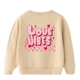 thumbnail image 1 of Pisexur Vêtements pour Bébé Fille Vêtements pour Garçons Mode Décontractée Unisexe Chandail en Molleton à Manches Longues Imprimé Mignon Col Rond Chandails en Molleton Chandail Hauts Vêtements pour Bébé Fille Polaire Vêtements d'Automne 3-8 Ans, 1 of 7