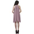 thumbnail image 4 of Moomaya Printed Tunic Tank Dress Swing Dress Halter Neck Mini Summer Dress, 4 of 4