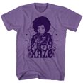 thumbnail image 1 of Jimi Hendrix Purple Haze Purple Heather Adult T-Shirt, 1 of 2