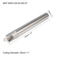 thumbnail image 2 of Unique Bargains 1' x 10' Indexable End Mills 3 Flute 90 Degree BAP300R R0.8 for APMT1135 Insert, 2 of 4