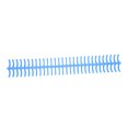 thumbnail image 2 of Spiral Binding Coil, Pretty Colour 10Pcs Sheet Binding Comb 130 Sheets Capacity  For Page Blue, 2 of 8