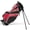 Red, variant on Gymax Golf Stand Bag 6 Way Divider Golf Carry Bag w/ Straps & 7 Storage Pockets Black