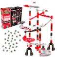 thumbnail image 2 of Marble Genius Marble Run Racing Set: 125-Piece Marble Run Racing Set Toys for Kids, Marbles Maze Tower Building Blocks, Marble Race Track Rolling Game, Educational Learning STEM Toy Gift, Racing, 2 of 4