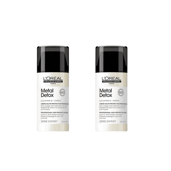 Loreal Professionnel Paris Serie Expert Metal Detox High Protection Cream 100 ml 2 Pack