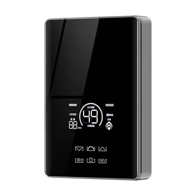5500/7000W Instant Water Heater Smart Electric Shower Tankless Instant Water Heater Thermostat For Bathroom Kitchen ,Security Protection Design