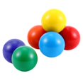 thumbnail image 4 of BELOVING 6 Pieces Rainbow Wooden Balls Colored Replacement Color Recognition for Kids Style A, 4 of 10