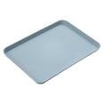 thumbnail image 1 of Fast Food Cafeteria Tray, Durable Polypropylene Serving Trays, Non-Slip Surface, Stackable & Reusable, Suitable for Cafes, Cafeterias and Restaurants, BPA Free, 1Pack, Multicolor(Blue,13.4x9.4"), 1 of 9