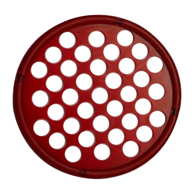 Almencla Toile d'Exercice pour la Main Diamètre 17,8 cm Appareils pour Bras Gym à Domicile Mise en Forme Rouge
