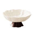 thumbnail image 2 of Lipstore Fruit Bowl Candy Plate Household Kitchen Counter for Candies Snacks Desserts L white, 2 of 8