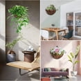 thumbnail image 4 of serony Hanging Basket Non-woven Coco Liner Planter Inserts Planting Flowers 45cm, 4 of 9