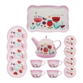 thumbnail image 4 of Little Girl Tea Party Set Role Play Pretend Toy Tea Party Set for Kids Girls, 4 of 9