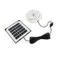 thumbnail image 3 of Lampe de Plafond Solaire 60W, 50 Perles LED Télécommande Minuterie Étanche pour Usage Intérieur Extérieur, 3 of 7