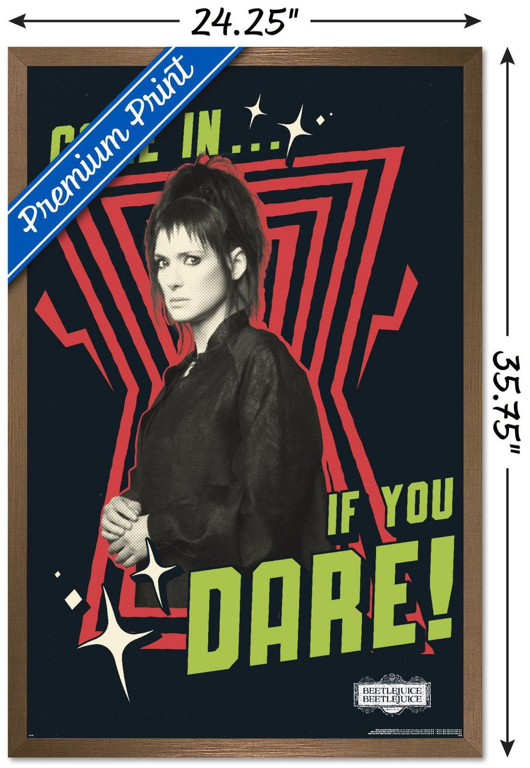 Beetlejuice - Come If You Dare Wall Poster