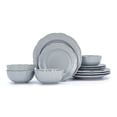 thumbnail image 1 of BU Scallop 12pc Dinnerware set Blue, 1 of 9