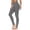 Grey, variant on Women's Soft Full Length Leggings High Waist Ankle Length Leggings Pants Tights Ladies Solid Color Yoga Exercise Leggings Casual Tights Pants Lightweight Outdoor Pants Black XXL