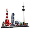 thumbnail image 4 of LEGO Architecture Skylines Tokyo 21051 Ensemble de construction (547 pièces), 4 of 6