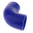 thumbnail image 3 of Miulika 4 Inch Silicone 90 Degree Elbow Pipe Intercooler Hose Coupler - Blue, 3 of 7