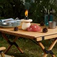 thumbnail image 3 of Décorations Extérieures pour Patio, Lampe Torche de Table en Céramique en Forme de Champignon pour Table de Jardin et de Cour Extérieure, 3 of 7