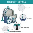 thumbnail image 2 of Forest Bear Student Backpack – Brown Polar Bear Cartoon Print With Cute Wild Hunting Winter Pattern, 2 of 6