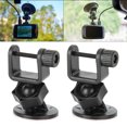 thumbnail image 4 of Polyformaldehyde Car Bracket, 2pcs Brackets High Temperature Resistance 16mm Adjusted Ballhead For Window Recorder Car U Head, 4 of 8