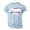Light Blue, variant on PMVFHDE Mens Short Sleeve T-Shirt Classic Crew Neck Football Fan Tee Team Graphic Casual Lightweight Daily Wear