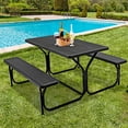 thumbnail image 1 of Costway Picnic Table Bench Set Outdoor Backyard Patio Garden Party Dining All Weather, 1 of 8