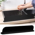 thumbnail image 1 of Silicone Kitchen Splash Guard 19.3X3.4X2In, Dishwasher-Safe Backsplash Baffle Prevents Water Spills, Reusable Sink Shield for Countertop, 1 of 6