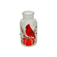 thumbnail image 1 of Pot Mason En Verre Dépoli (Cardinal Sur Boîte Cadeau), 1 of 1