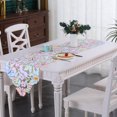 thumbnail image 4 of LSLJS Easter Table Runner Bunny Oeufs Brodés Chemin de Table Nappe Décoration de Pâques Convient aux Tables Fête, Cadeaux de Pâques Décorations de Pâques, 4 of 6