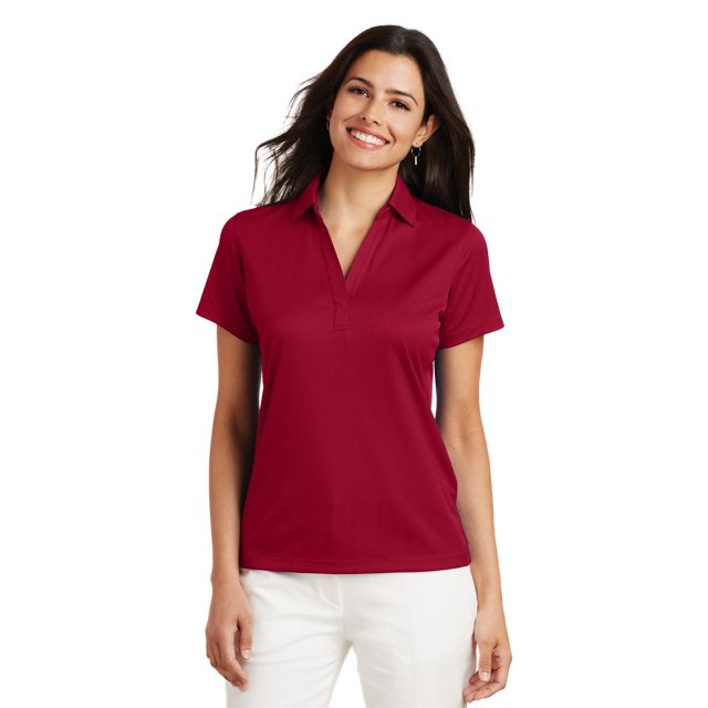 Port Authority Polo Jacquard Fin Performance pour Femmes. L528