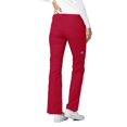 thumbnail image 2 of Adar Universal Women's Straight Leg Scrub Pants, Drawstring, Durable Poplin, Black, 2 of 7