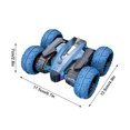 thumbnail image 4 of XZNGL Outdoor Remote Control Car Rollover Stunt Car 360 Degree Double Sided Dumper Remote Control Racing Off-Road Car Rechargeable Childrens Toys Rechargeable Remote Control Car, 4 of 7
