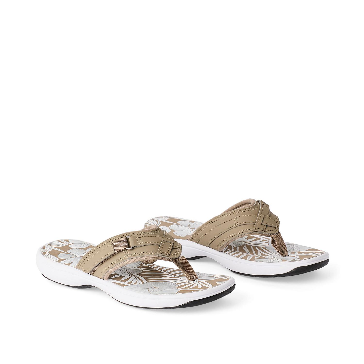 Time and Tru Women's Comfort Flip Flops