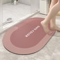 thumbnail image 2 of Bdday Living Room Carpet Diatomaceous Bath Rug, Super Absorbent Quick Dry, Rubber Backing Non Slip ,Washable Bathroom Floor Mats, Shower Rug for In Front Of Bathtub,Shower Room (16x24) Soft Rug, 2 of 9