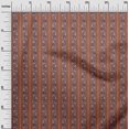 thumbnail image 2 of oneOone Cotton Silk Fabric Leaves & Floral Block Printed Craft Fabric BTY 42 Inch Wide, 2 of 5